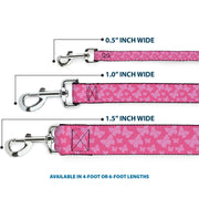 Dog Leash - Butterflies Pink