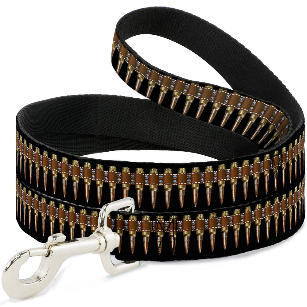 Dog Leash - Printed Bullets Pattern