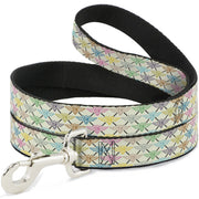Dog Leash - BD Monogram Tan/Multi Neon