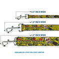 Load image into Gallery viewer, Dog Leash - Born to Raise Hell Yellow
