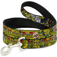 Load image into Gallery viewer, Dog Leash - Born to Raise Hell Yellow
