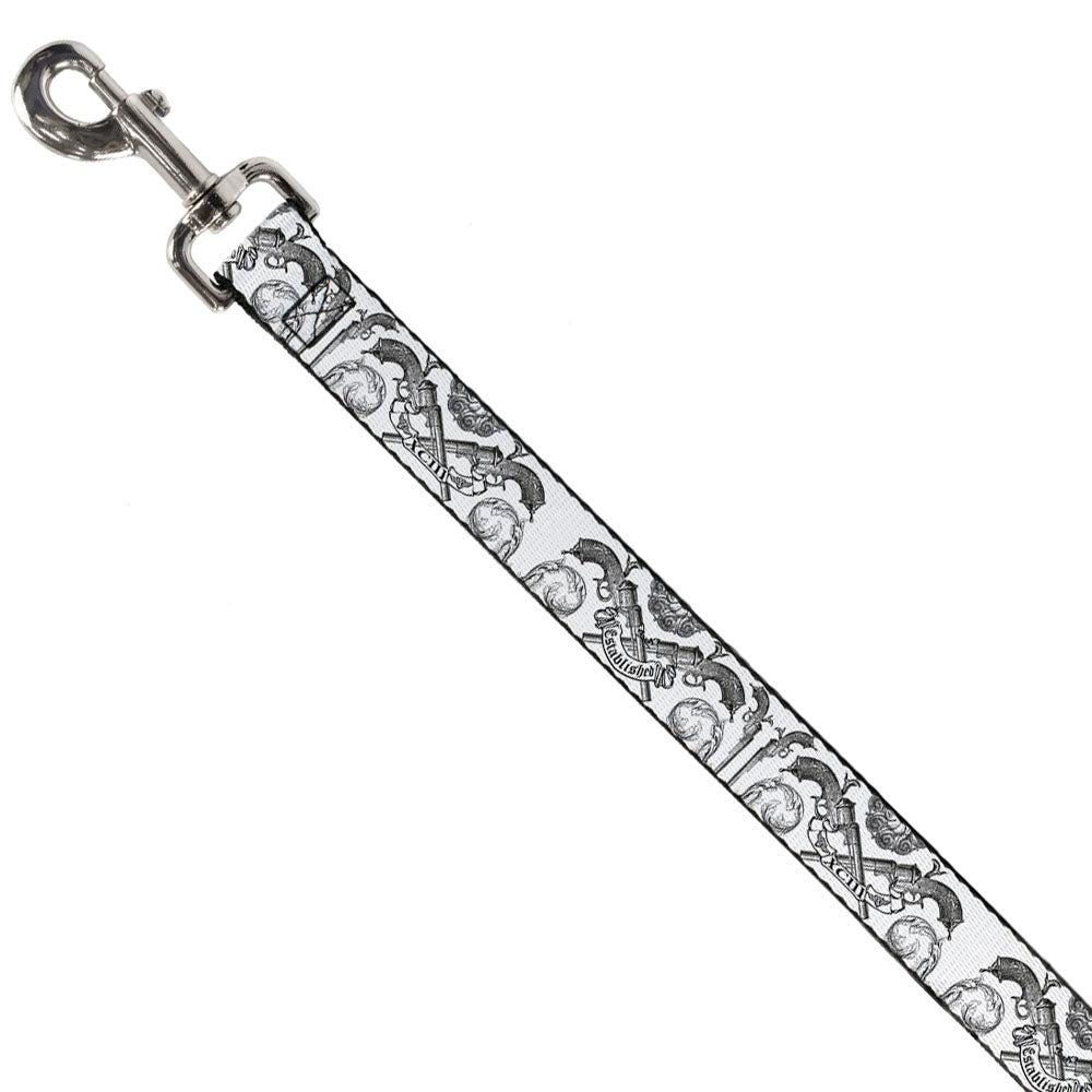Dog Leash - BD Est. 93 White