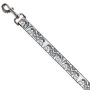 Dog Leash - BD Est. 93 White