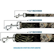 Dog Leash - BD Die Hard Skull 01