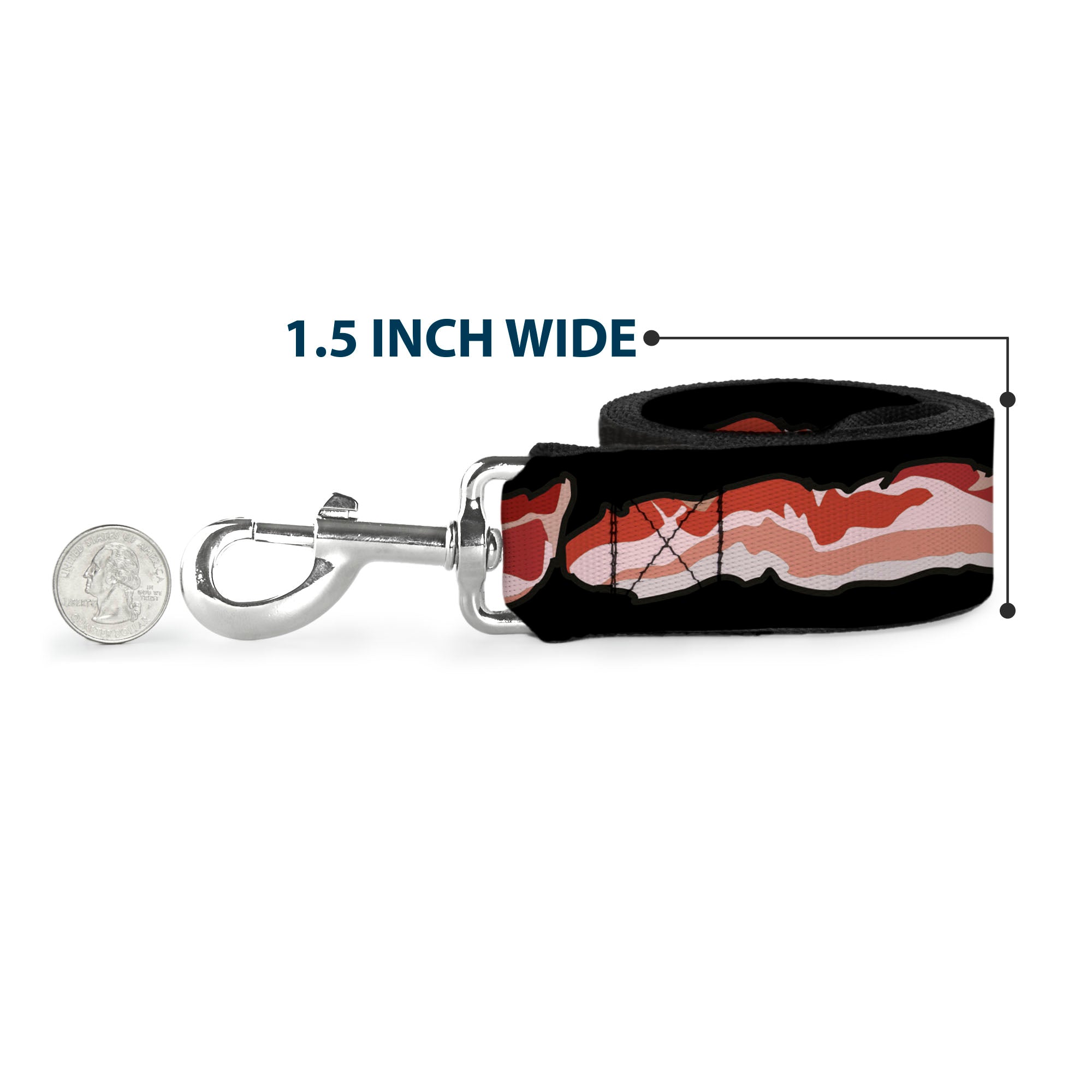 Dog Leash - Bacon