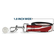 Dog Leash - Bacon CLOSE-UP