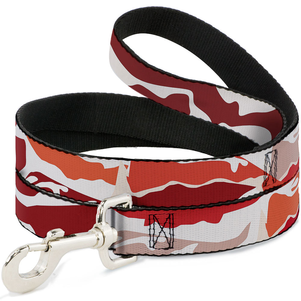 Dog Leash - Bacon CLOSE-UP