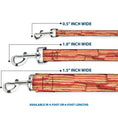 Load image into Gallery viewer, Dog Leash - Bacon Stacked
