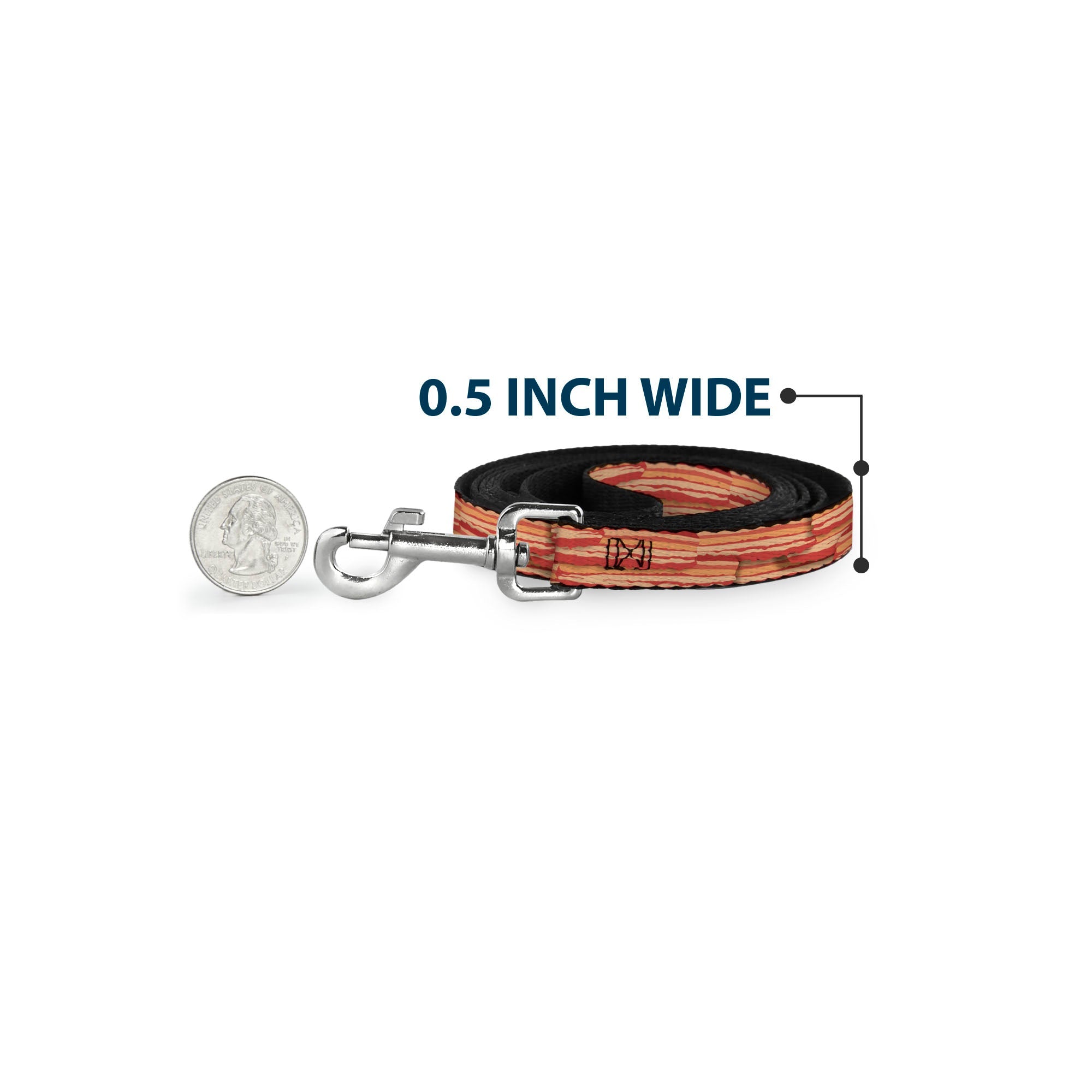 Dog Leash - Bacon Stacked