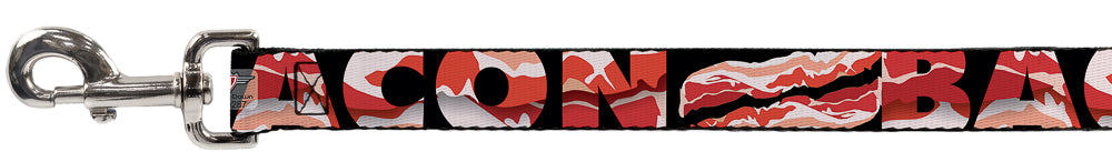 Dog Leash - Bacon w/Text1