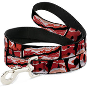 Dog Leash - Bacon w/Text1
