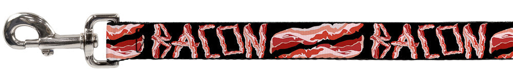 Dog Leash - Bacon w/Text2