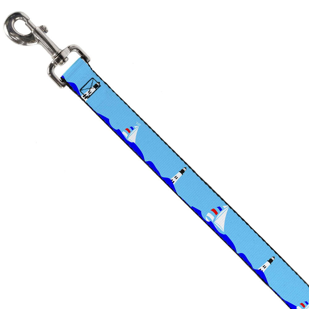 Dog Leash - Boats on the Water