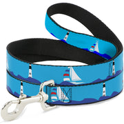 Dog Leash - Boats on the Water
