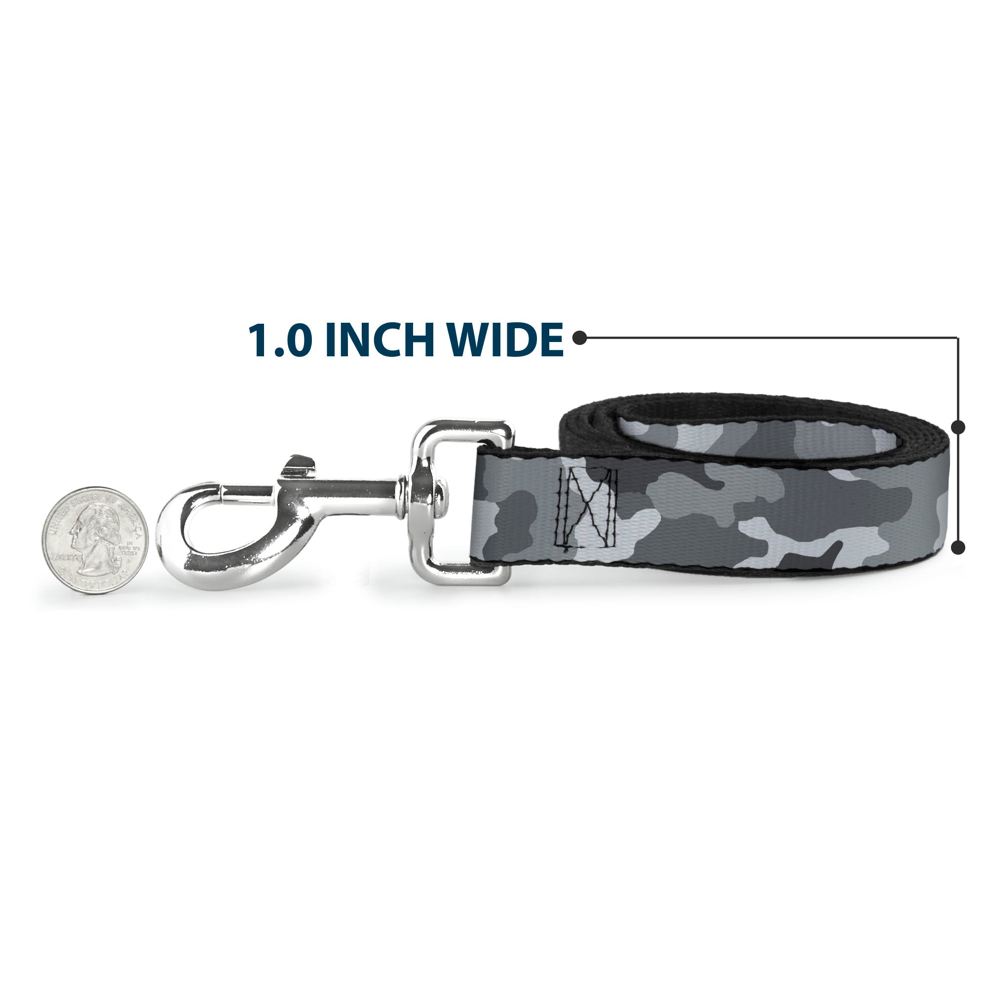 Dog Leash - Camo White