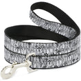 Load image into Gallery viewer, Dog Leash - Crosses Assorted Distressed White/Black
