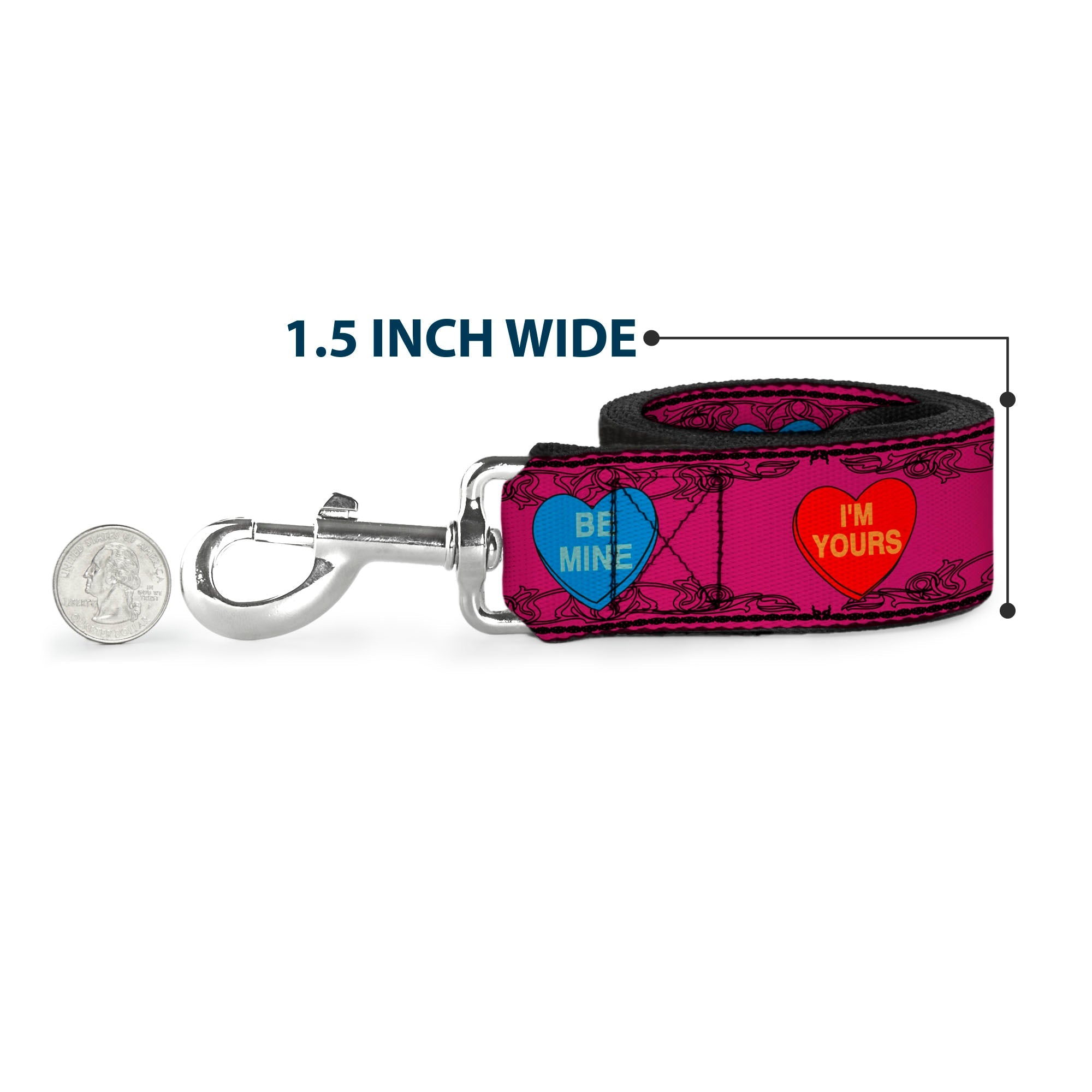 Dog Leash - Candy Hearts