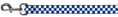 Load image into Gallery viewer, Dog Leash - Checker BlueKU/White

