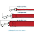 Load image into Gallery viewer, Dog Leash - Christmas Red
