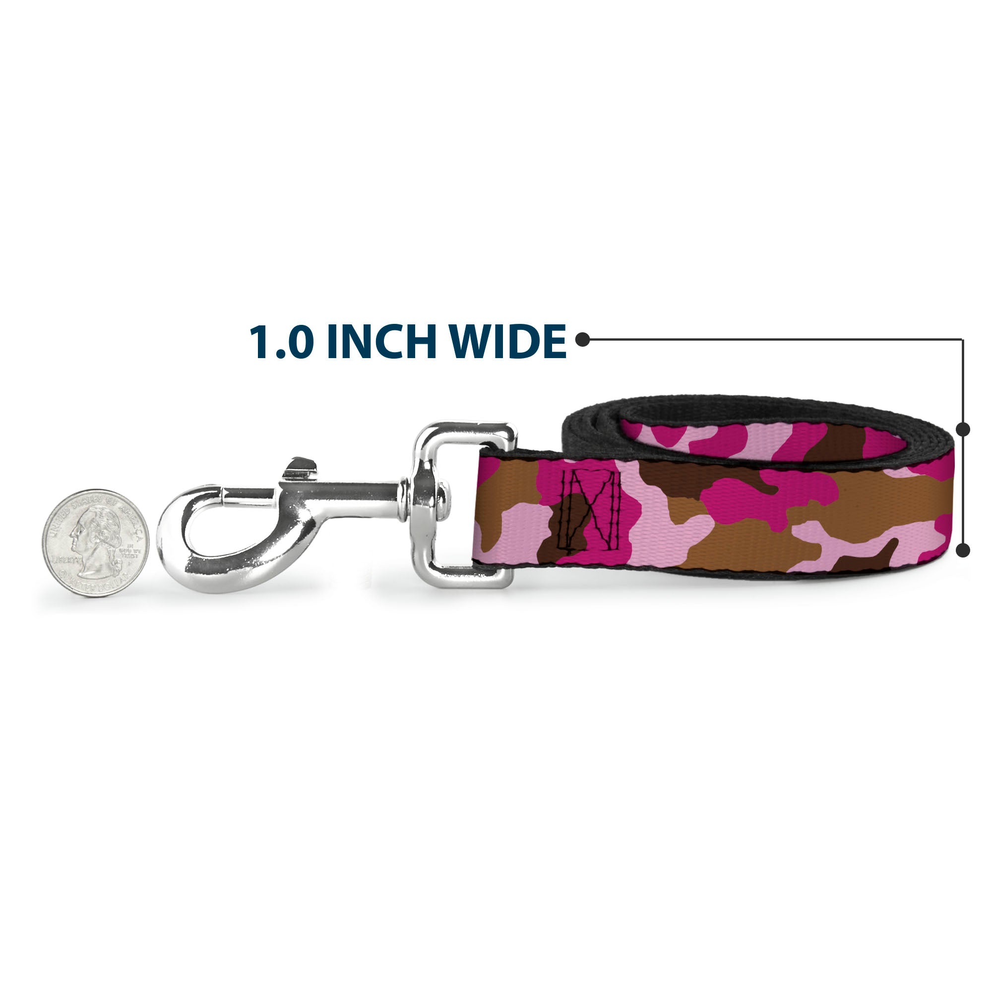 Dog Leash - Camo Pink