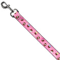 Load image into Gallery viewer, Dog Leash - Cupcake Swirls Pink/Multi Color
