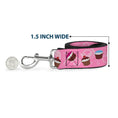 Load image into Gallery viewer, Dog Leash - Cupcake Swirls Pink/Multi Color
