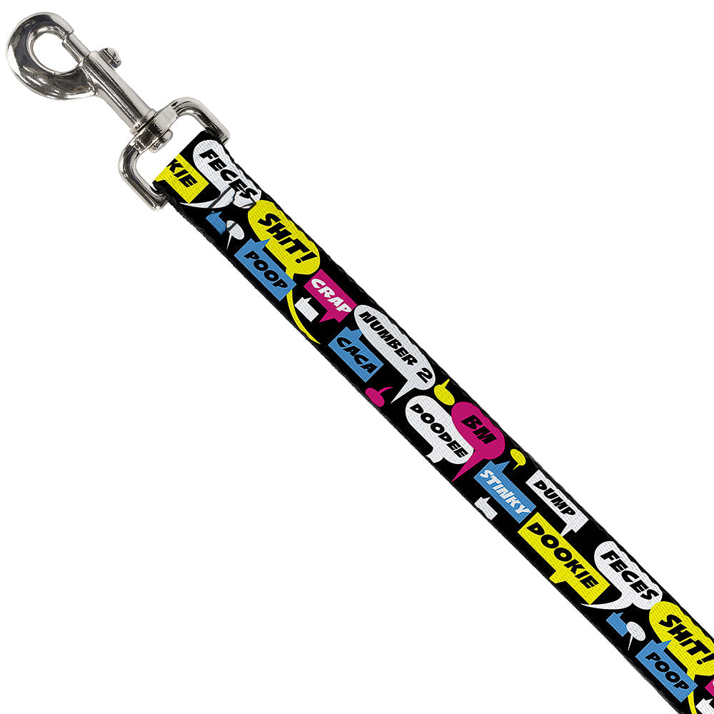 Buckle-Down Dog Leash - Crap Bubbles