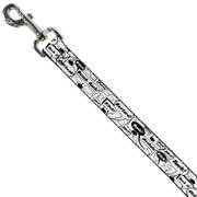 Buckle-Down Dog Leash - Curse Bubbles