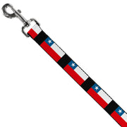 Dog Leash - Chile Flags
