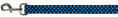 Load image into Gallery viewer, Dog Leash - Checker Weathered Black/Turquoise
