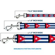 Dog Leash - Cuba Flags
