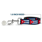 Dog Leash - Cuba Flags