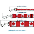 Load image into Gallery viewer, Dog Leash - Canada Flags
