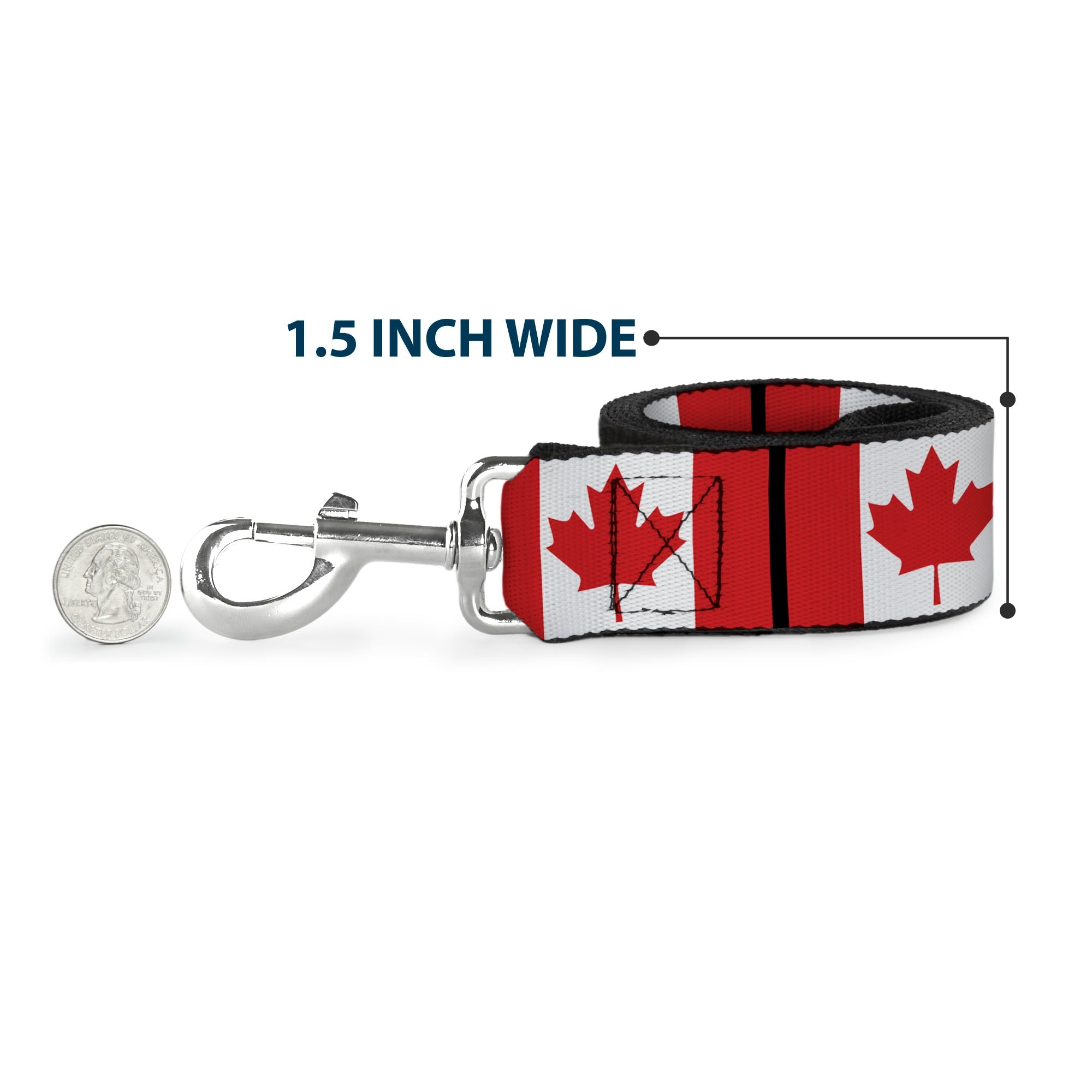 Dog Leash - Canada Flags