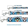 Load image into Gallery viewer, Dog Leash - Cute Penguins Blue Bubbles
