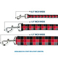 Load image into Gallery viewer, Dog Leash - Checker Mosaic Red
