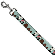 Dog Leash - Cow Poops Color