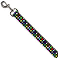 Load image into Gallery viewer, Dog Leash - Diamonds Black/Multi Color
