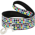 Load image into Gallery viewer, Dog Leash - Diamonds White/Multi Color
