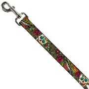 Dog Leash - Death Before Dishonor Olive