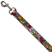 Dog Leash - Death Before Dishonor Pink