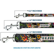 Dog Leash - Death or Glory Gray