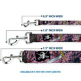 Load image into Gallery viewer, Dog Leash - Dead Men Tell No Tales Pink
