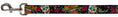 Load image into Gallery viewer, Dog Leash - Death Before Dishonor CLOSE-UP Black

