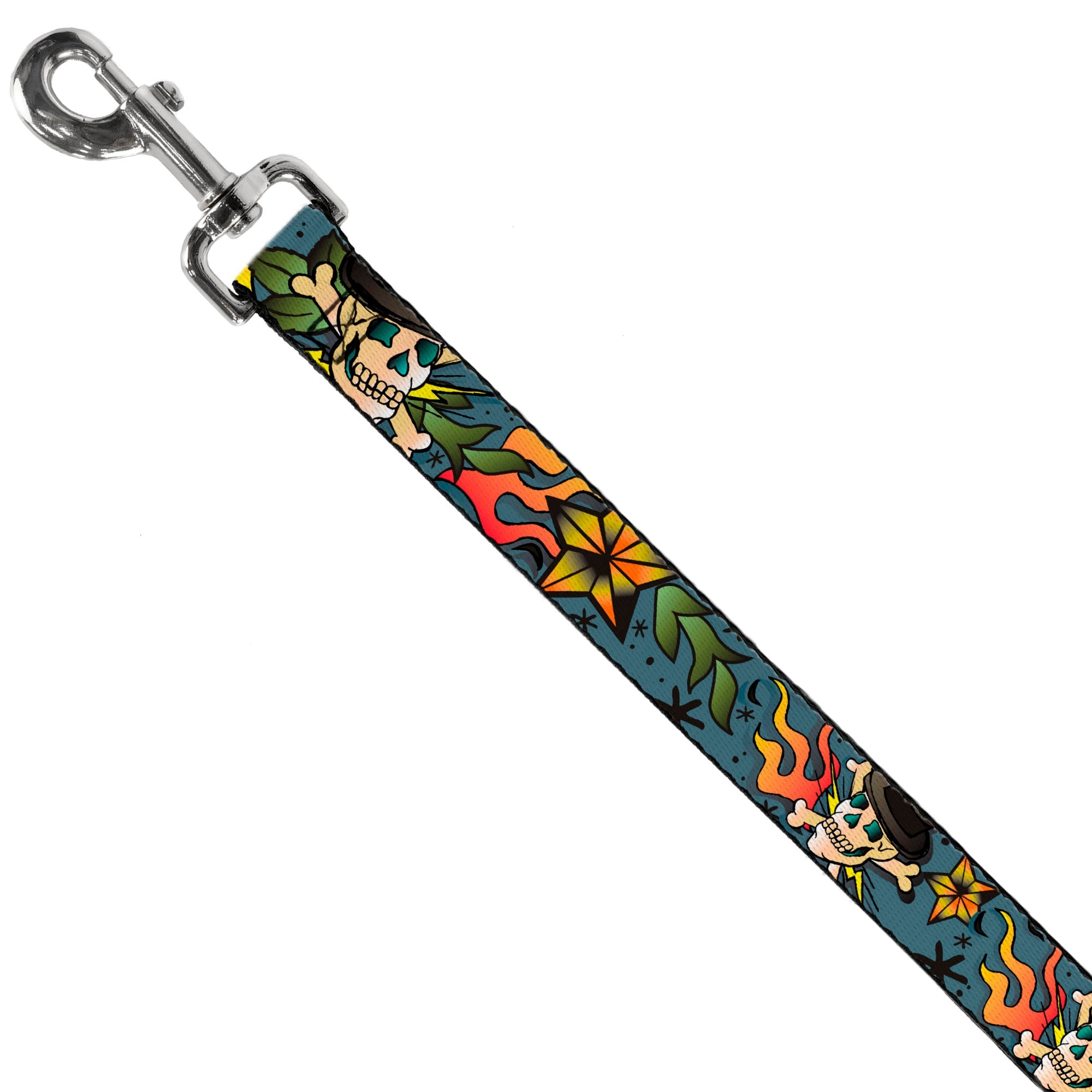 Dog Leash - Death or Glory CLOSE-UP Gray
