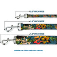 Load image into Gallery viewer, Dog Leash - Death or Glory CLOSE-UP Gray
