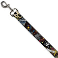 Load image into Gallery viewer, Dog Leash - Dead Men Tell No Tales Black
