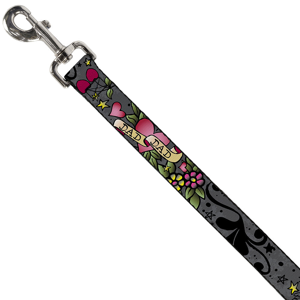 Dog Leash - Dad & Dad Gray