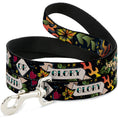 Load image into Gallery viewer, Dog Leash - Death or Glory Black
