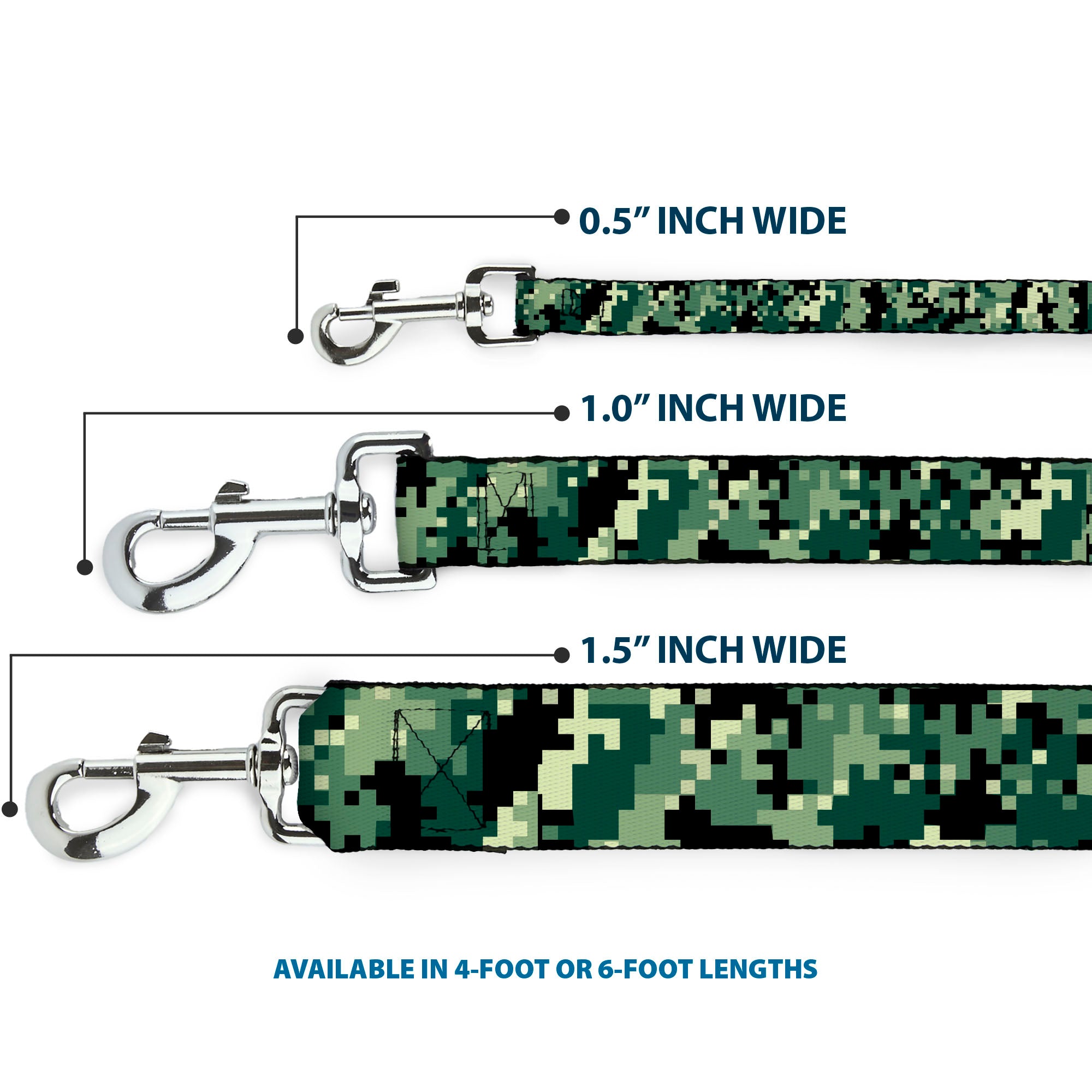 Dog Leash - Digital Camo